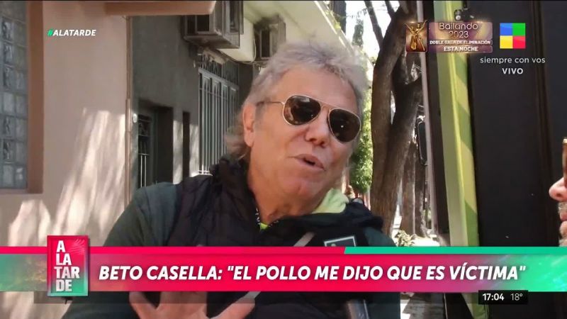 Beto Casella opinó sobre la denuncia a Pollo Cerviño